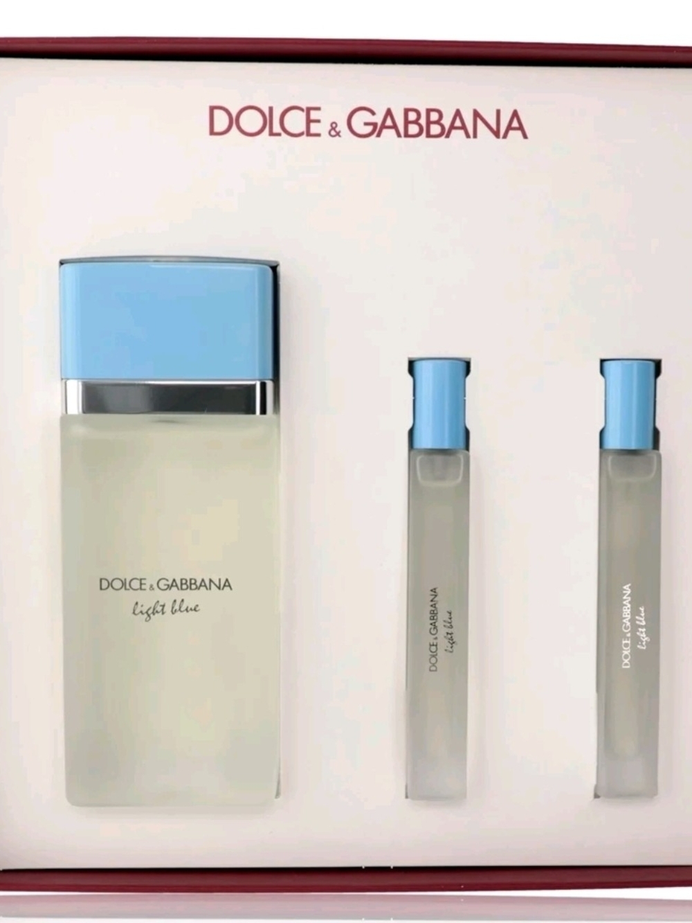 Light Blue by Dolce & Gabbana, 3 Piece Set for Women